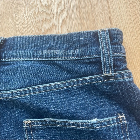 NWT Current/Elliott The Exposed  Fly Vintage Cropped Slim Jeans - 26 - Picture 12 of 16
